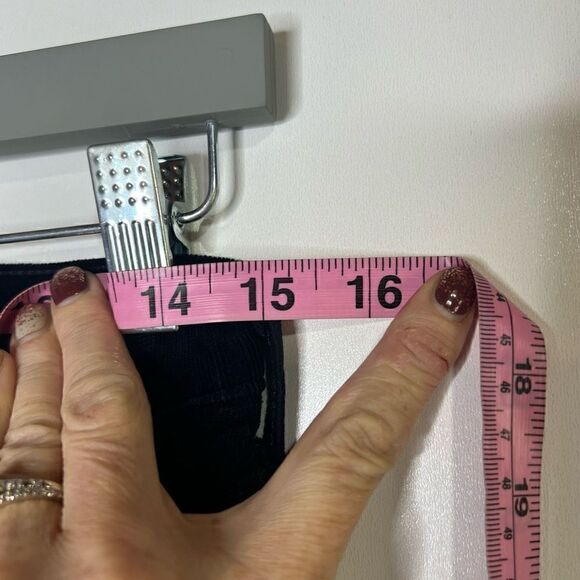 AG Adriano Goldschmeid Navy Blue Corduroys Pants Micro - Picture 4 of 8